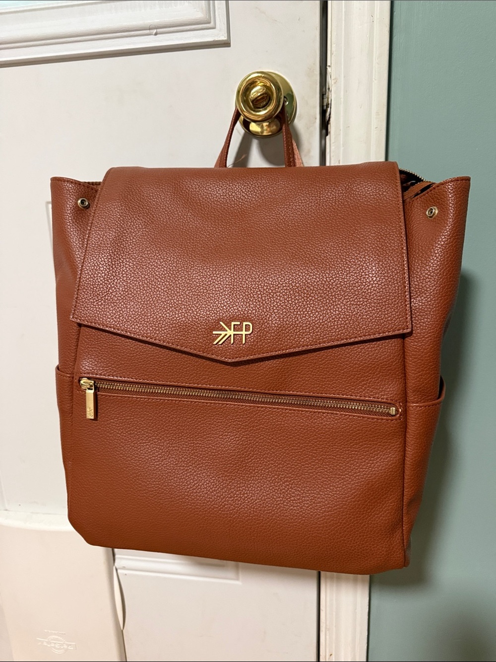 Freshly Picked Chestnut Brown Convertible Backpack Tote